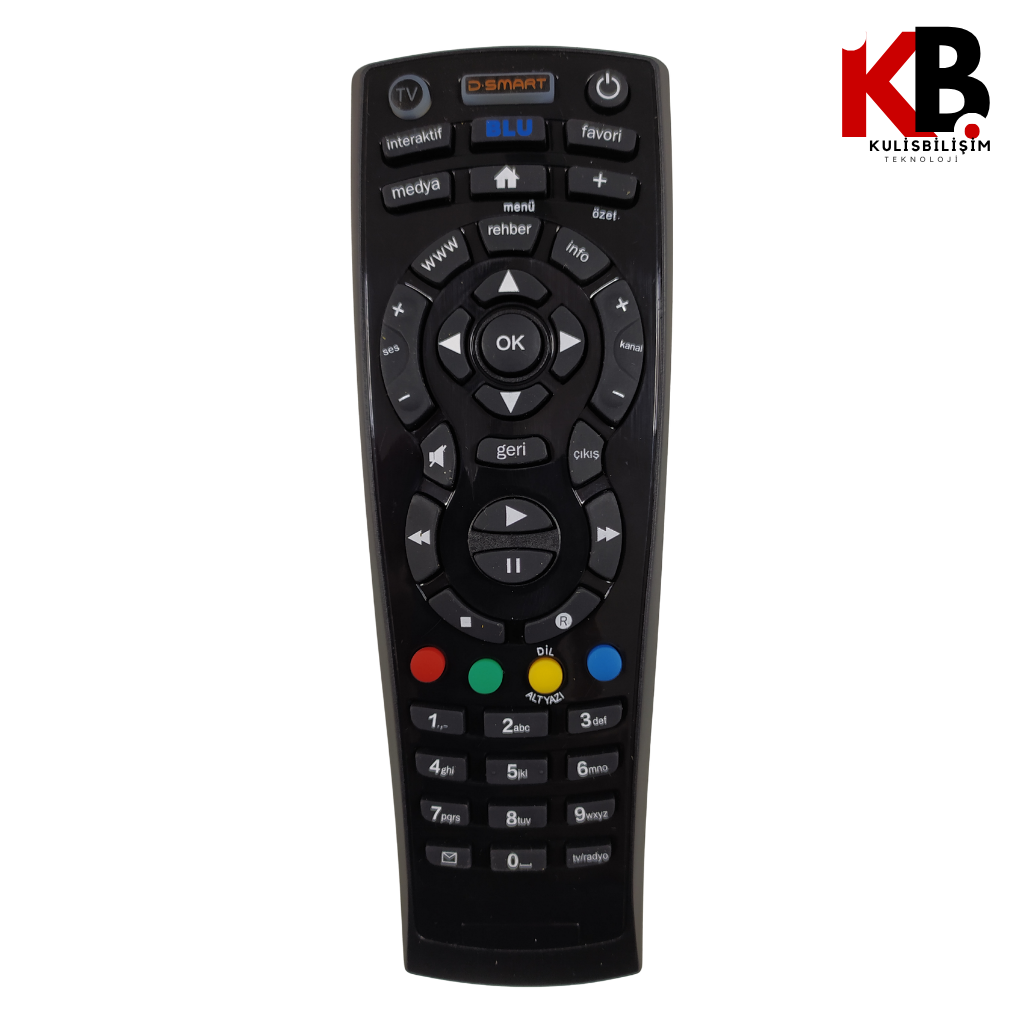 dsmart Akıllı Kumanda 607 | Yedek Kumanda