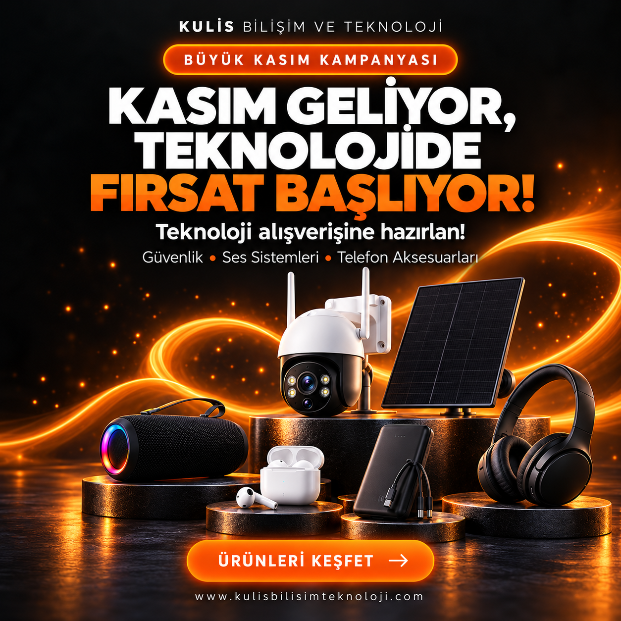 Kasım kampanyası Kulis Bilişim ve Teknoloji’de