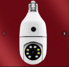 Blic BLM-52 Ampül Kamera Çift Lensli 360° WiFi Yoosee Güvenlik Kamerası