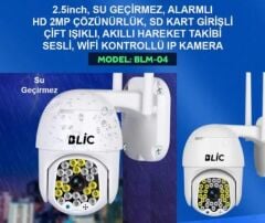 Blic Blm-04 Yoosee App Akıllı Ip Kamera WiFi Gece Görüşlü Hareket Takipli