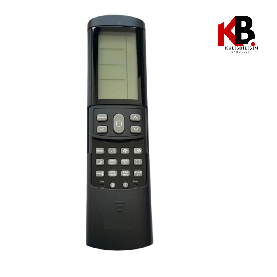 Vestel Klima Kumandası Siyah Uyumlu Yedek Kumanda-0515