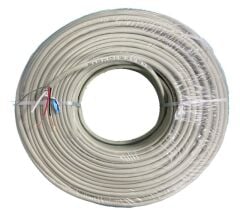 mycam 100 mt cctv kablo 2x 0.50 mm çift folyolu kamera kablosu