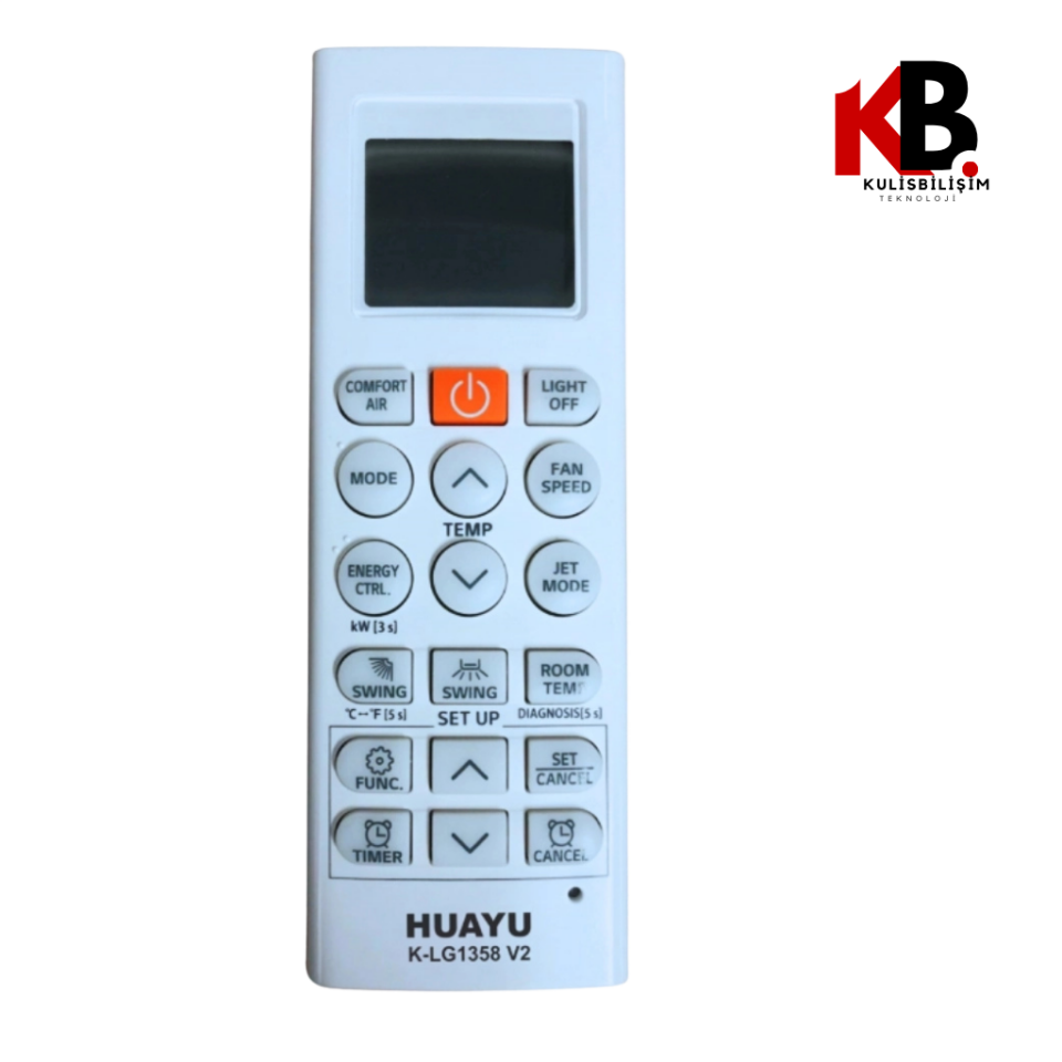 LG Klima Kumandası K-LG Uyumlu V2 Yeni-1358-v2