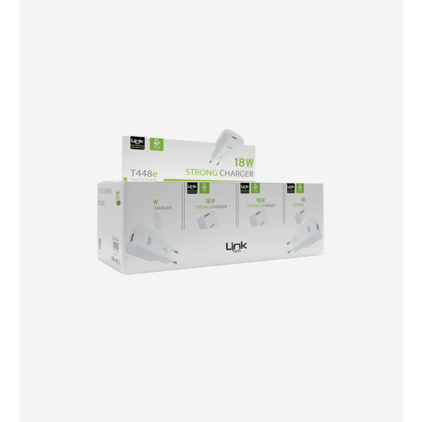 Linktech T448e Strong 18W Hızlı Şarj Başlığı