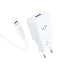 Linktech T443e 18W QC 3.0 Type-C Kablolu Hızlı Şarj Aleti