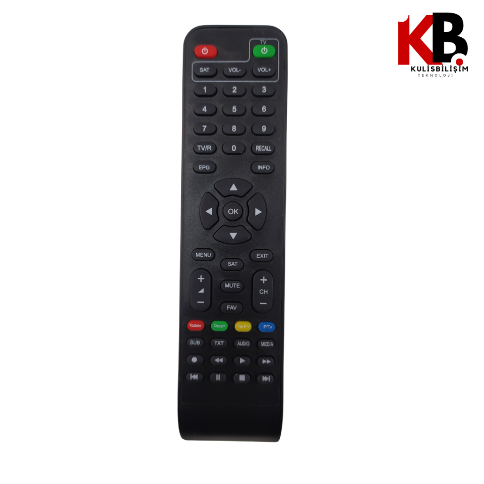 Dreamstar Kumanda 1750 | Dreamstar YOUTUBE Tuşlu