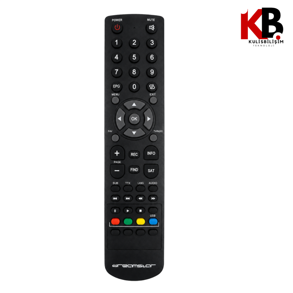Dreamstar Uydu Kumandası 1071  Dreamstar Kumanda