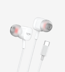 LİNKTECH H16 Kulak İçi Kablolu Mikrofonlu Kulaklık (Beyaz)
