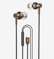LİNKTECH H72 Mikrofonlu Yüksek Baslı Kulak İçi Type-C Kablolu Kulaklık