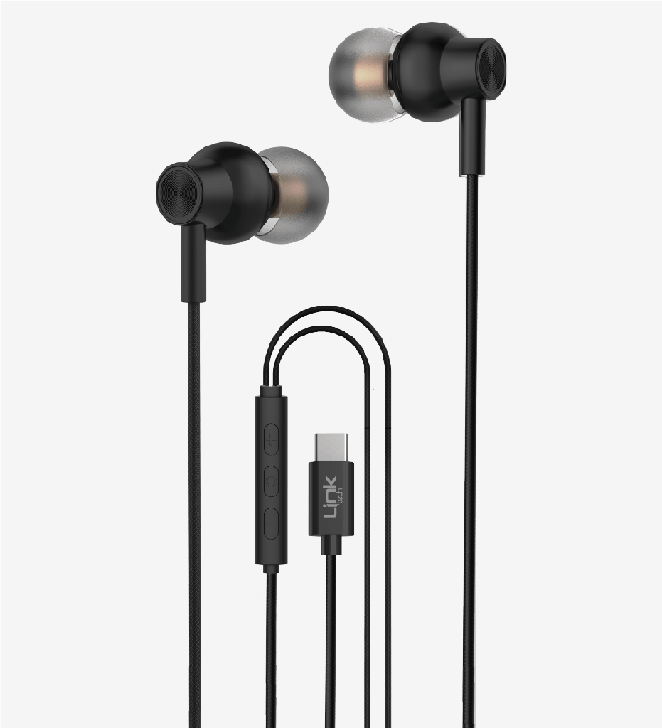 LİNKTECH H72 Mikrofonlu Yüksek Baslı Kulak İçi Type-C Kablolu Kulaklık