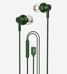 LİNKTECH H72 Mikrofonlu Yüksek Baslı Kulak İçi Type-C Kablolu Kulaklık