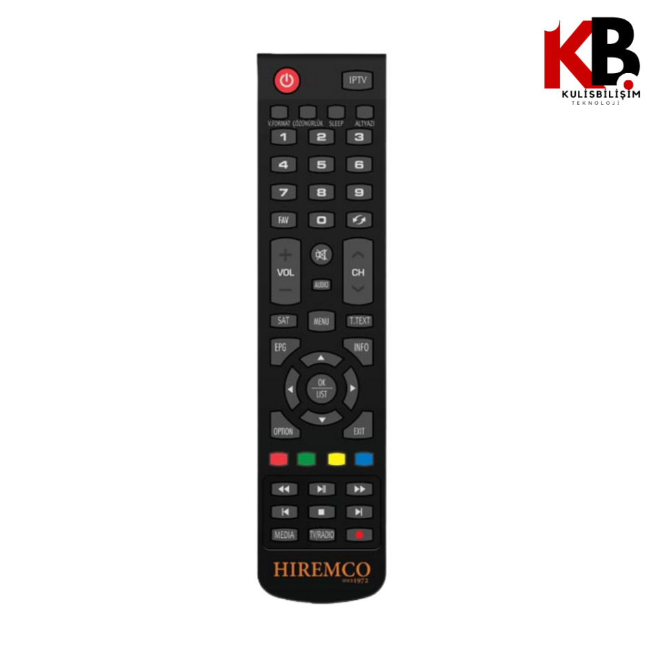 Hiremco Uydu Kumandası Yedek Kumanda-0174