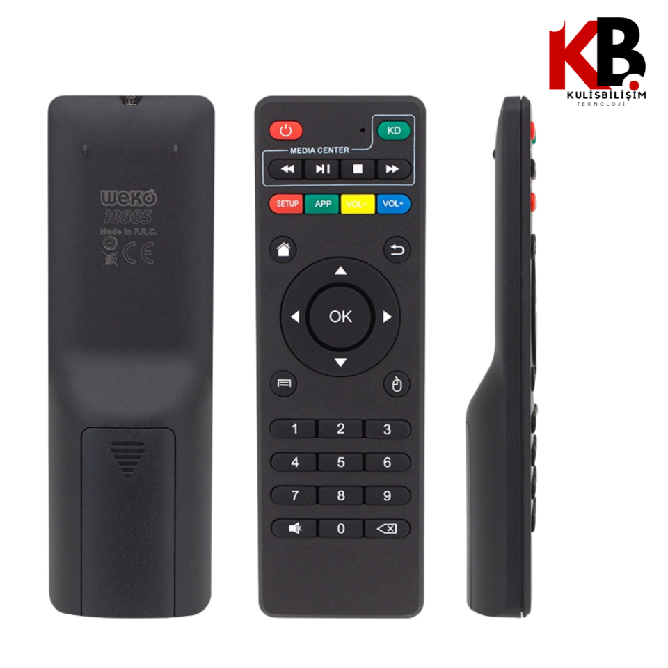HIREMCO SMART ANDROID BOX UYDU KUMANDASI 