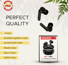 Ad4 link Magnum pro aktif anc enc Uyumlu kulaklık Bluetooth kulaklık 5.3