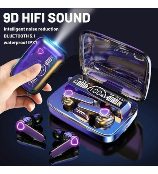 M19 Dokunmatik LED Ekranlı TWS Bluetooth Kulaklık