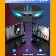 Blic K-55 Bluetooth Gami̇ng Kulaklik Tüm Telefon Modelleri̇, Pc Ve Tabletler İle Uyumlu