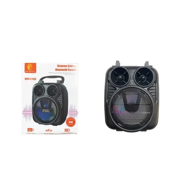 Platoon PL-4563 RGB Işıklı Bluetooth Hoparlör ve Speaker