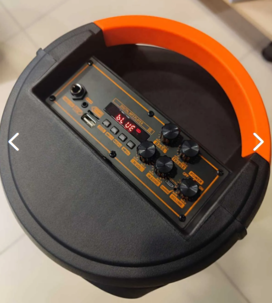 HP-936 20W RMS 2x8 İnç Bluetooth Hoparlör- Mikrofon Hediyeli