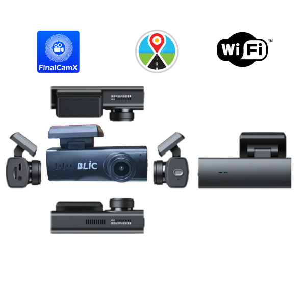 Blic BLM-65 2K 3MP WiFi G-Sensörlü Akıllı Araç İçi Kamera