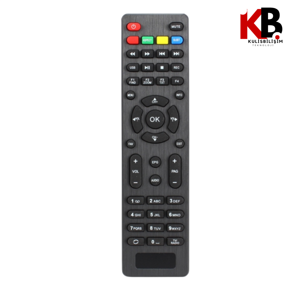 Botech Uydu Kumandası 187  Botech Yedek Kumanda