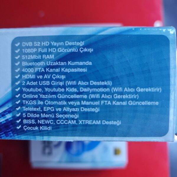 Daix DS-2024 Full HD Mini Uydu Alıcısı - Bluetooth Kumandalı