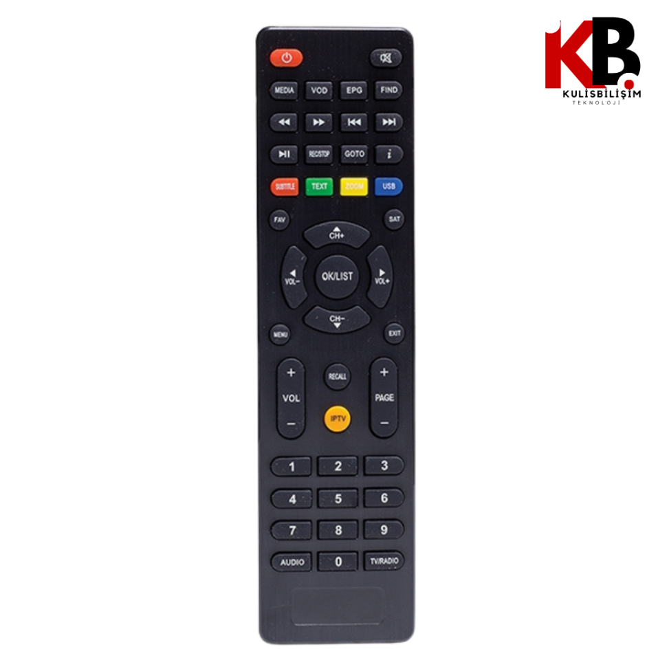Next uydu kumandası IPTV tuşlu Kumanda-179