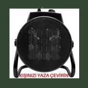 AUHMA Ath1 Taşınabilir Elektrikli Soba Fanlı Isıtıcı 3000W