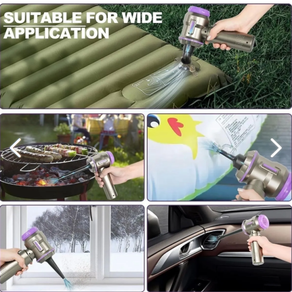 Akt Ens-215 14000Pa 8in1 Üflemeli Şarjlı Araç Süpürgesi