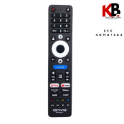 Onvo TV Kumandası SX2204-IR  Google TV Ses Komutsuz Kumanda