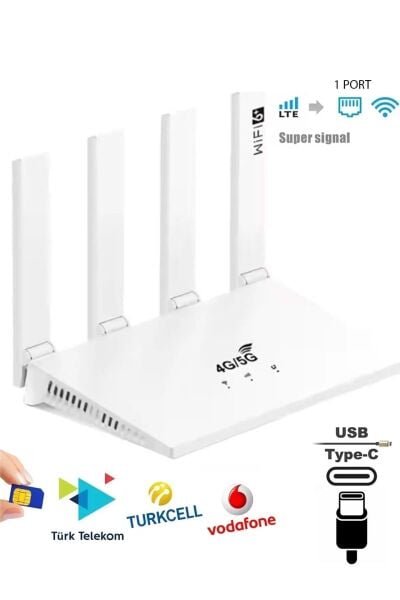 Data Force CPF906 SIM Kartlı 4G Modem Tak-Çalıştır Superbox