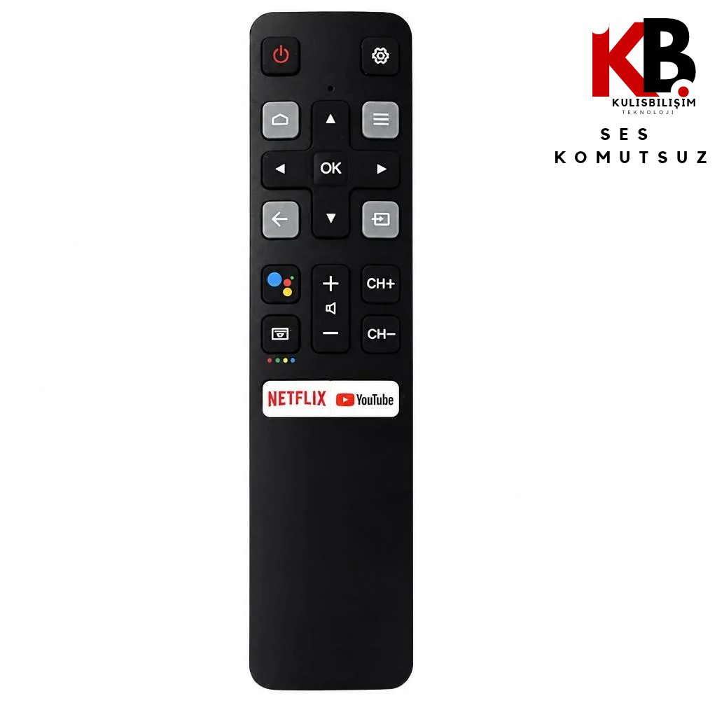 TCL TV Kumandası GN 0291  Küçük Kalıp Yedek Kumanda