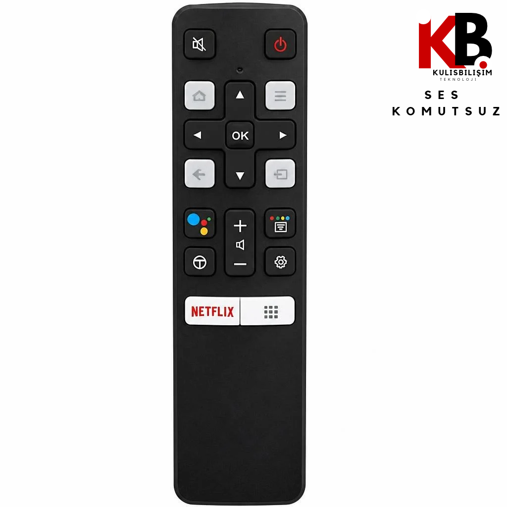 TCL TV Kumandası GN 0290  Küçük Kalıp Yedek Kumanda