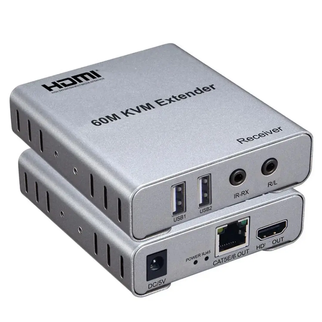MYCAM MY-3056 60Metre HDMI+USB+IR To Cat6 KVM Extender