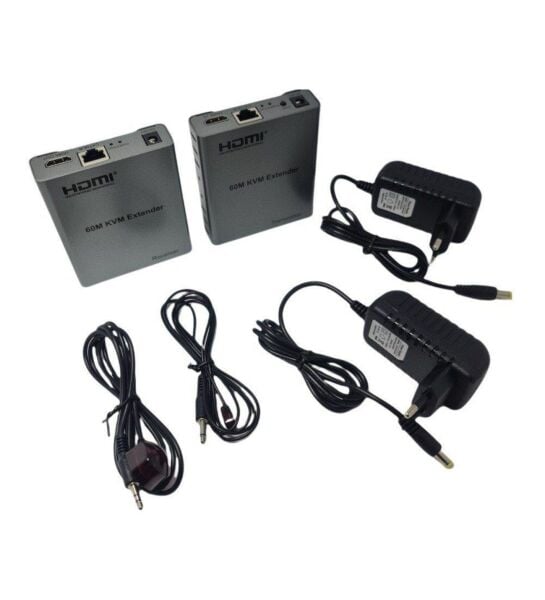 MYCAM MY-3056 60 Metre Cat6 KVM HDMI Extender Uzatıcı Cihazı