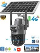 Blic Solar 6mp Pro BLM-63 4g Güneş Enerjili Dual Lens  360° Görüş Akıllı Güvenlik Kamerası