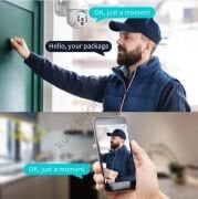 Avenir  AV-M20 3MP CCTV Kablosuz İki Yolu Ses Onvif Destekli Waterproof Ptz WIFI IP Kamera