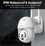 Avenir  AV-M20 3MP CCTV Kablosuz İki Yolu Ses Onvif Destekli Waterproof Ptz WIFI IP Kamera