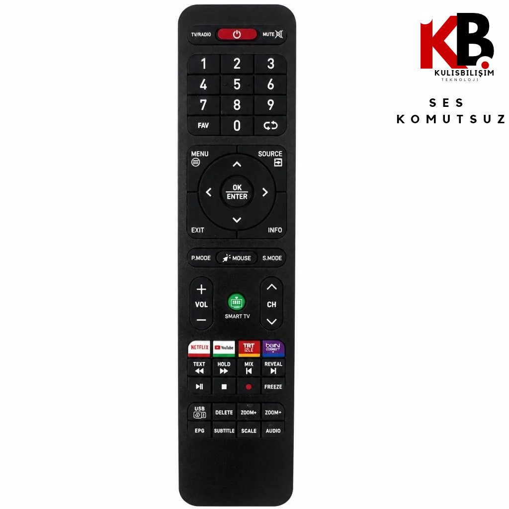 Onvo TV Kumandası 1253 | Profilo Nordmende Uyumlu Kumanda
