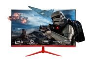 RAMPAGE BL27R165C BLAZE 27'' Curved (Kavisli) 1ms 165Hz 1920x1080 FullHD HDMI DP (VESA) Siyah-Kırmızı Monitör