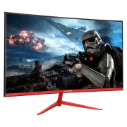 RAMPAGE BL27R165C BLAZE 27'' Curved (Kavisli) 1ms 165Hz 1920x1080 FullHD HDMI DP (VESA) Siyah-Kırmızı Monitör