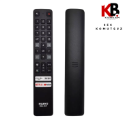 TCL TV Kumandası RM-L1673 | Netflix YouTube Prime Tuşlu