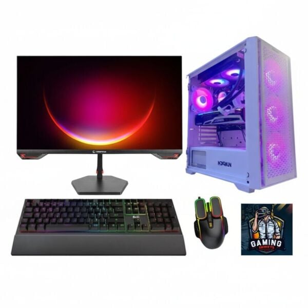 TeknoKulis Daryun Oyun Bilgisayarı Ryzen 5 7500f 16GB /512m2.1 / 8GB rx580 /25 inc 180hz IPS Monitor