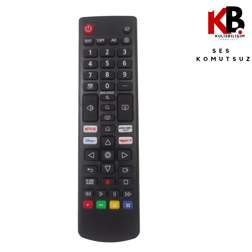 LG TV Kumandası 9811 | Yeni Nesil Netflix Prime Tuşlu