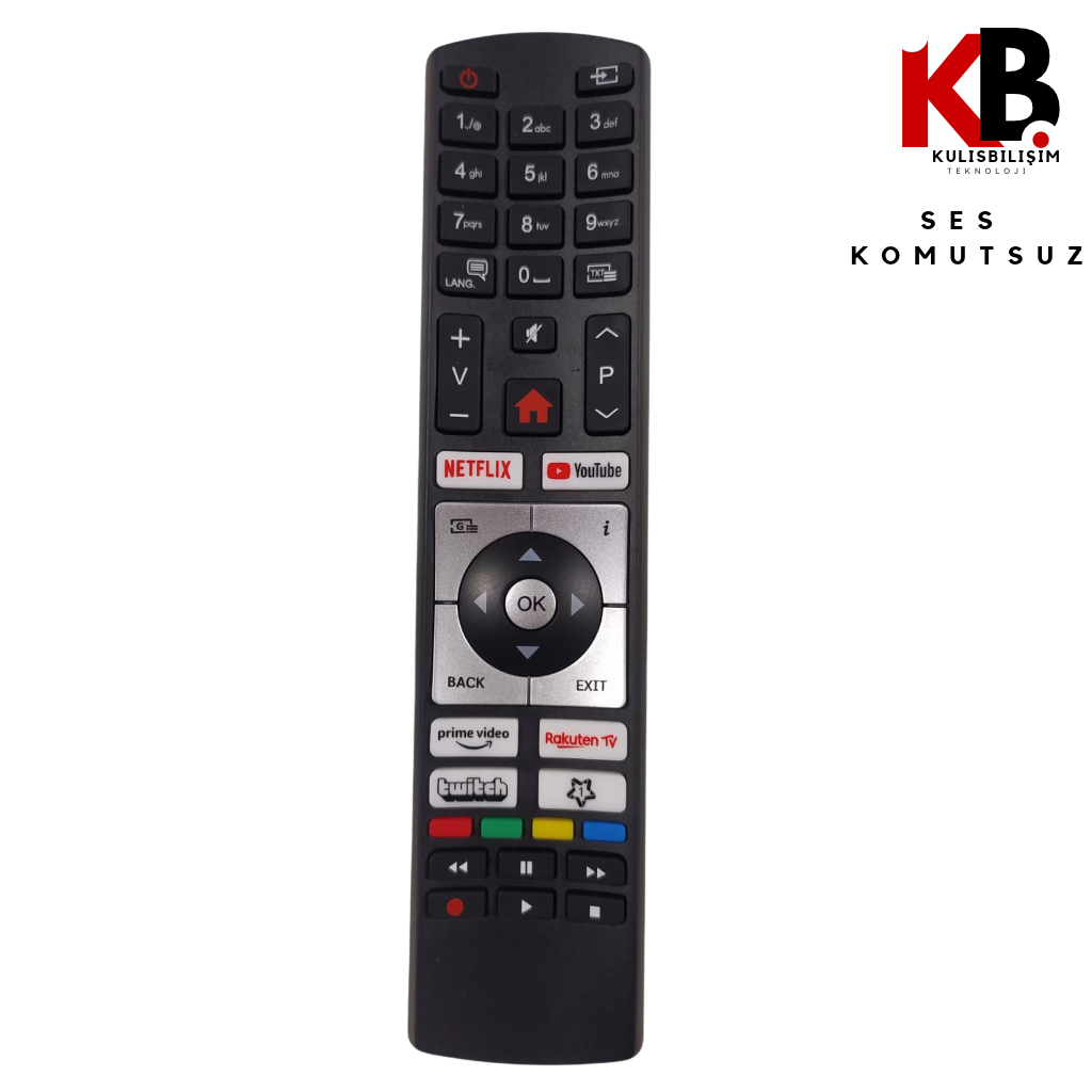 Vestel TV Kumandası 1235 | Regal Toshiba Profilo Uyumlu