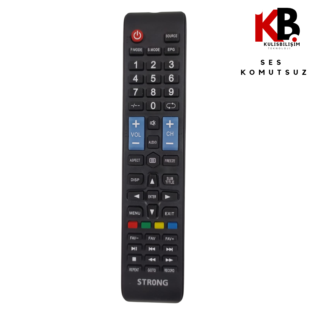 Strong TV Kumandası 3301  Yedek Kumanda