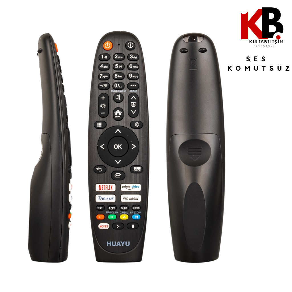 LG TV Kumandası Uyumlu Huayu RM-L1818 ME  Üniversal Kumanda