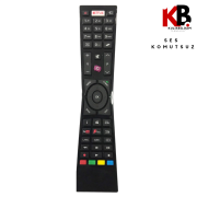 Vestel TV Kumandası 1153  Play Tuşlu Yedek Kumanda