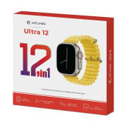 Katjmer Ultra 12 Akıllı Saat - 12in1 Full Set (Kordon, Kılıf, Cam) Hediyeli