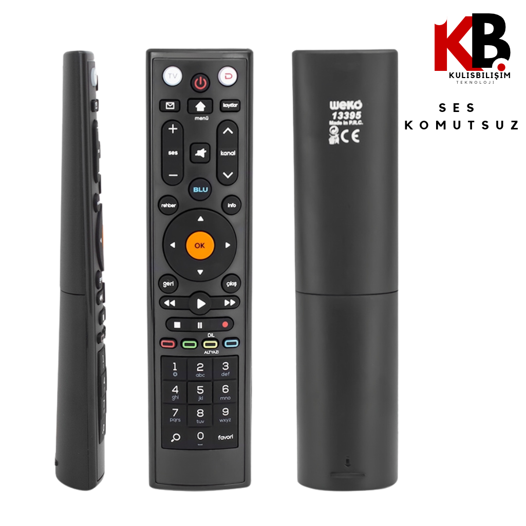 D-Smart Kumandası 1705 | 2017 New HD Blue Uzun Uydu Kumandası