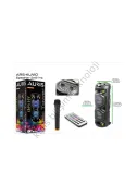 Auris ARS-KLN10 2x8'' Bluetooth USB/SD Kule Tipi Hoparlör